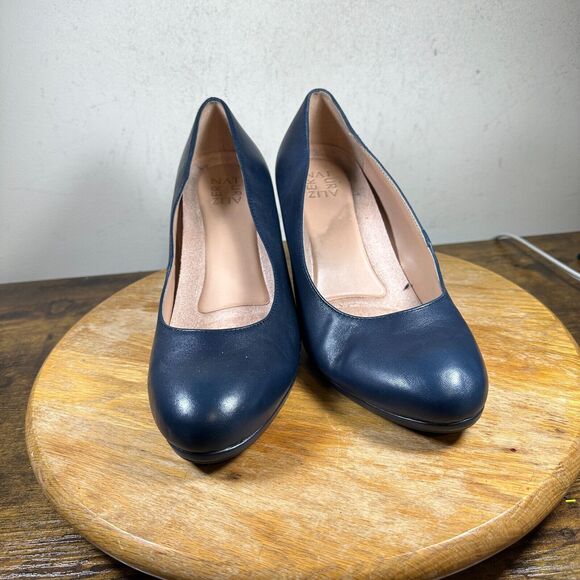 Naturalizer Michelle Blue Flats Shoes Women's Size 9.5 W - Picture 2 of 9